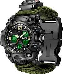 Reloj táctico de supervivencia militar